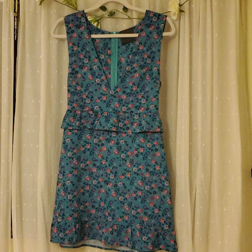 Nightwalker Tea Print Dress